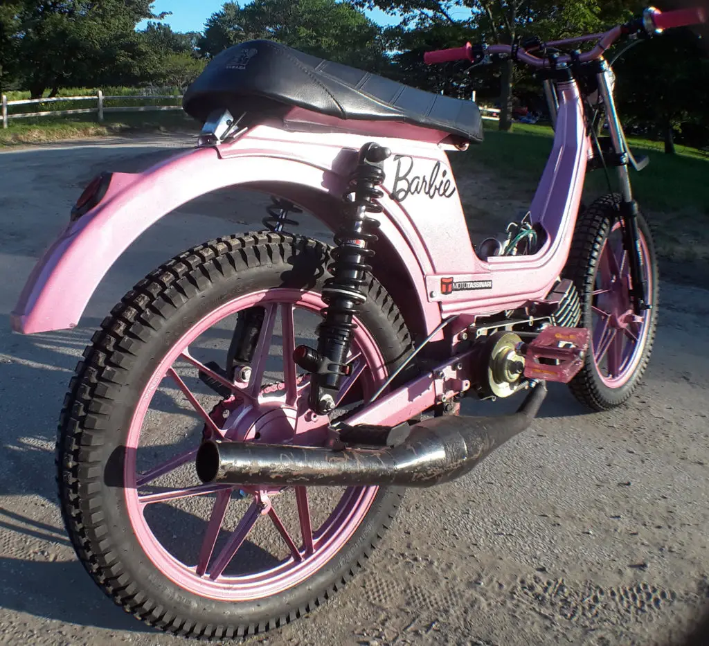 moped barbie