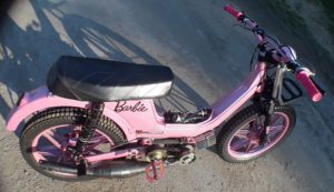 moped barbie