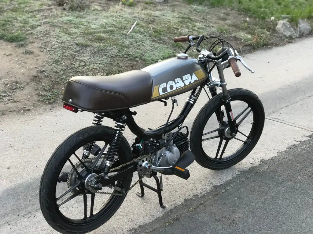 Pretty Bomber Mopeds | Puch Cobra | Vintage Mopeds